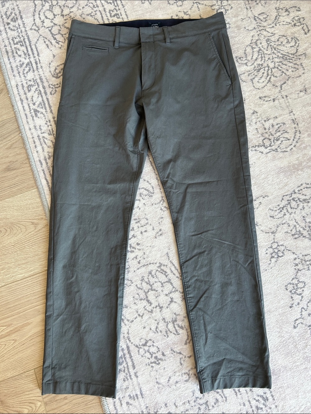 Men's Grey Tech Dress Pants